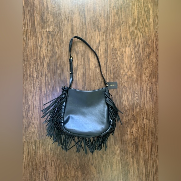 Forever 21 faux leather fringe bag - Picture 3 of 12